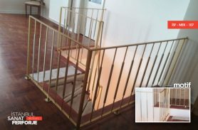 Elegant Wrought Iron Stair Railing